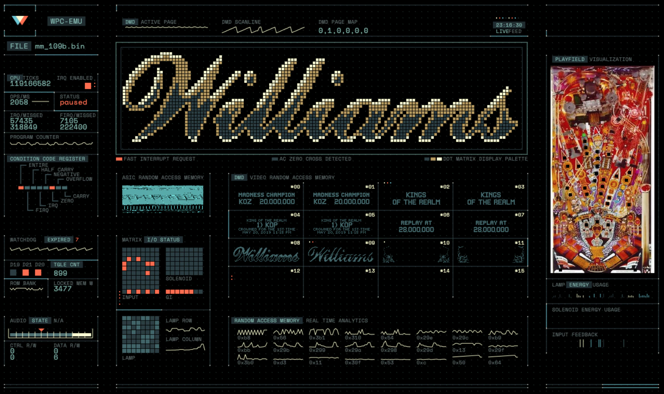 Playfield.dev - WPC-Emu