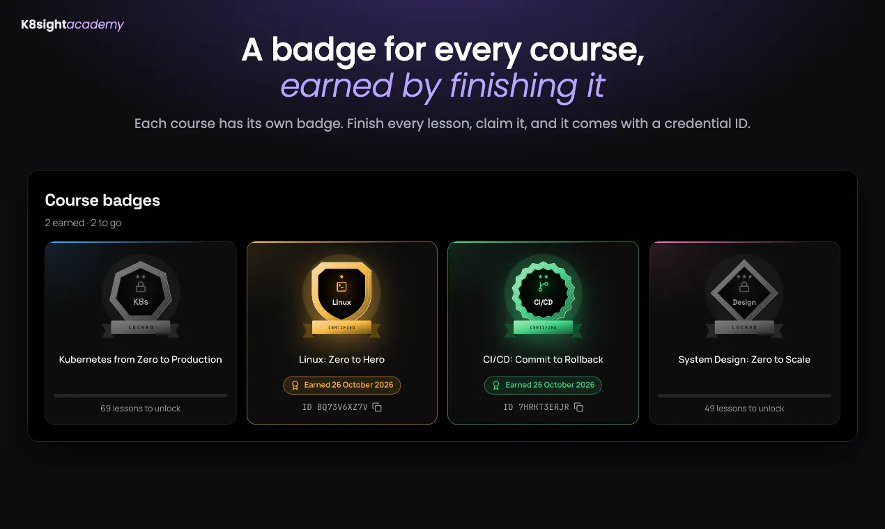 K8sight Academy gallery image
