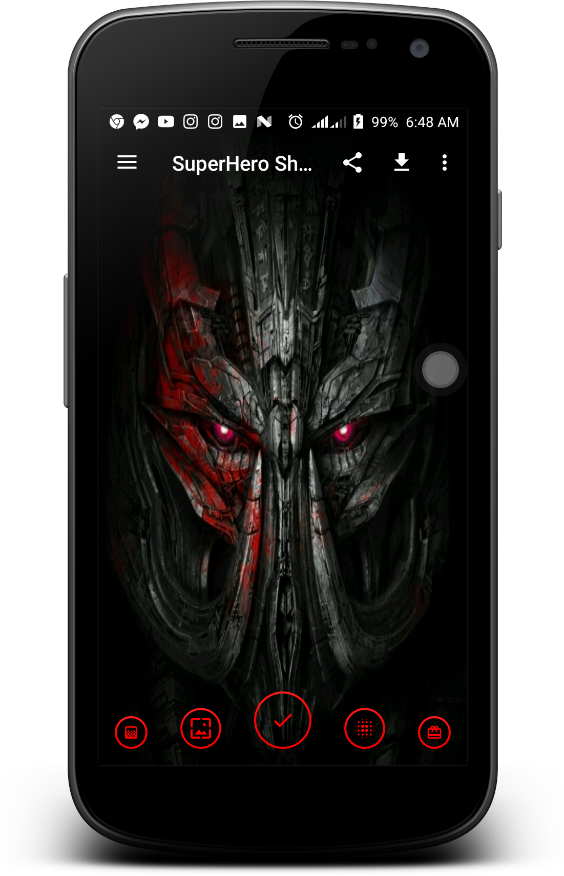 SuperHeroes Wallpaper: Blur it and Black&White it gallery image