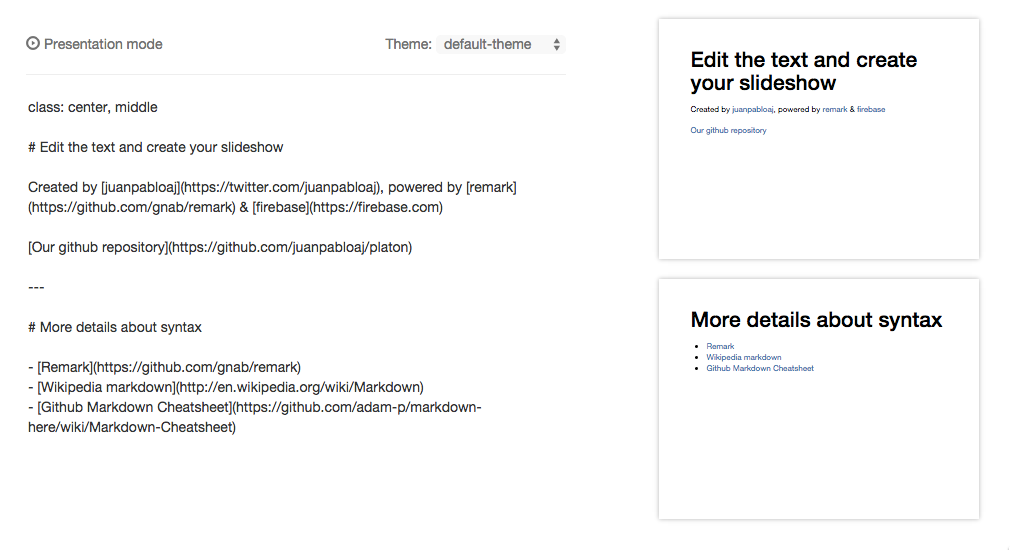 Platon gallery image