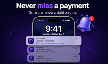 Nexpend - Subscription Tracker gallery image