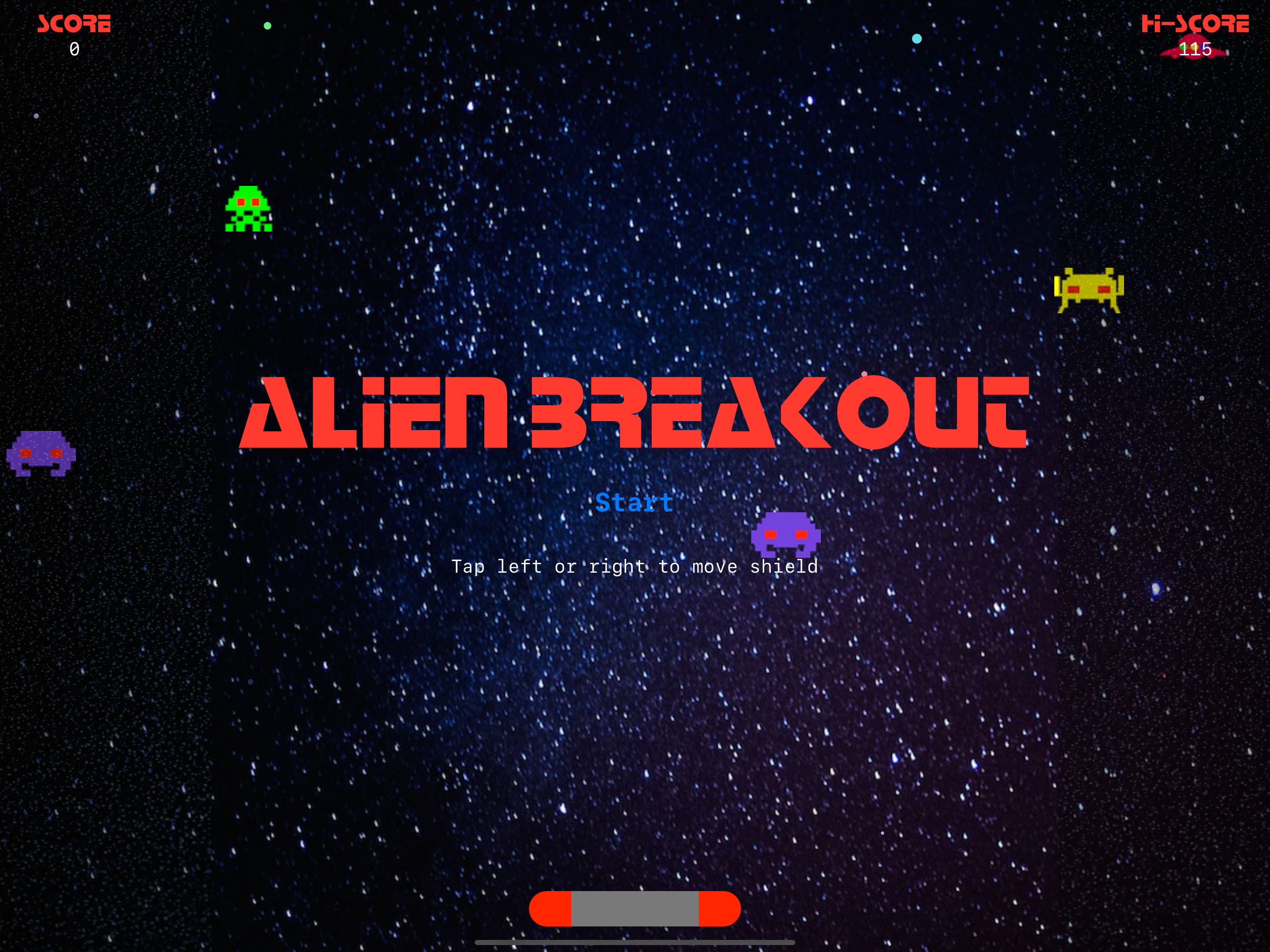 Alien Breakout: Apple Watch Game media 1