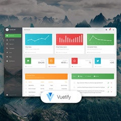 Vuetify Material Dashboard