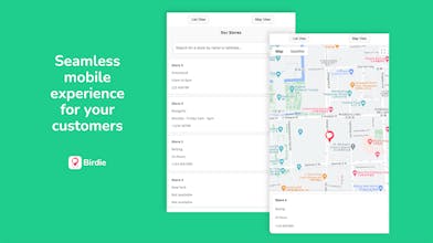 Birdie: Store Locator Map gallery image