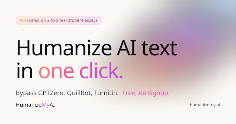 HumanizeMyAI screenshot 1