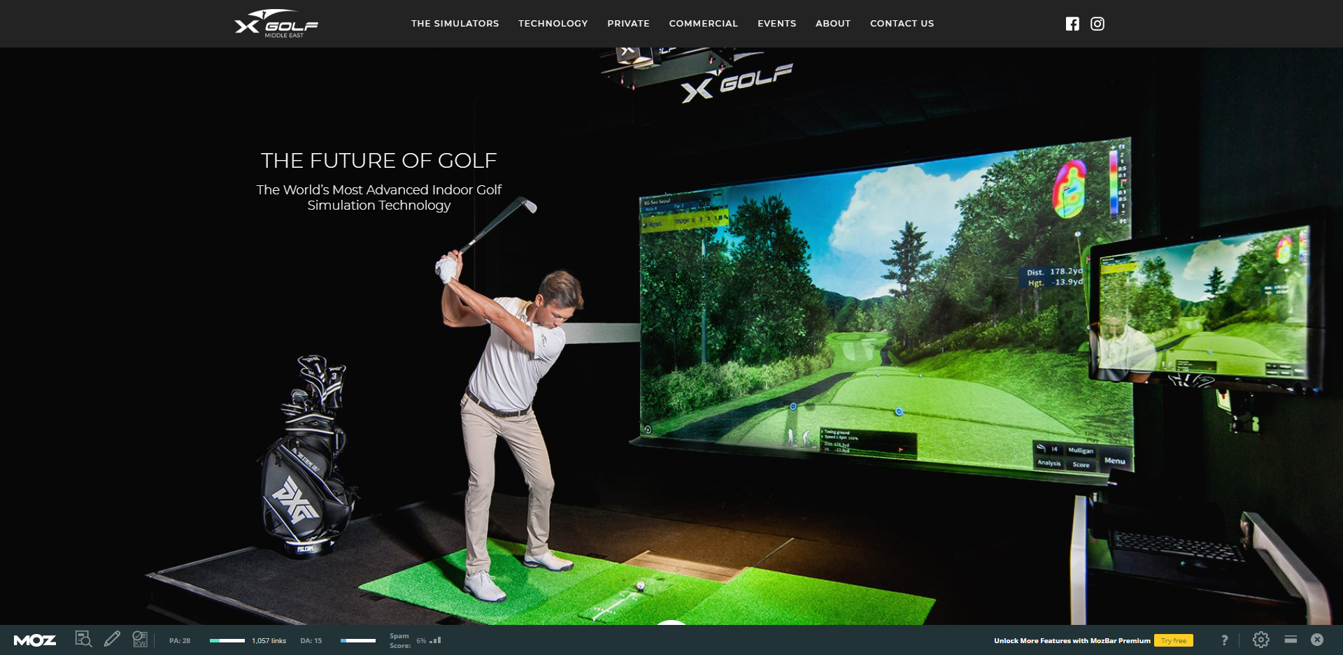 X-Golf Simulators Middle East gallery image