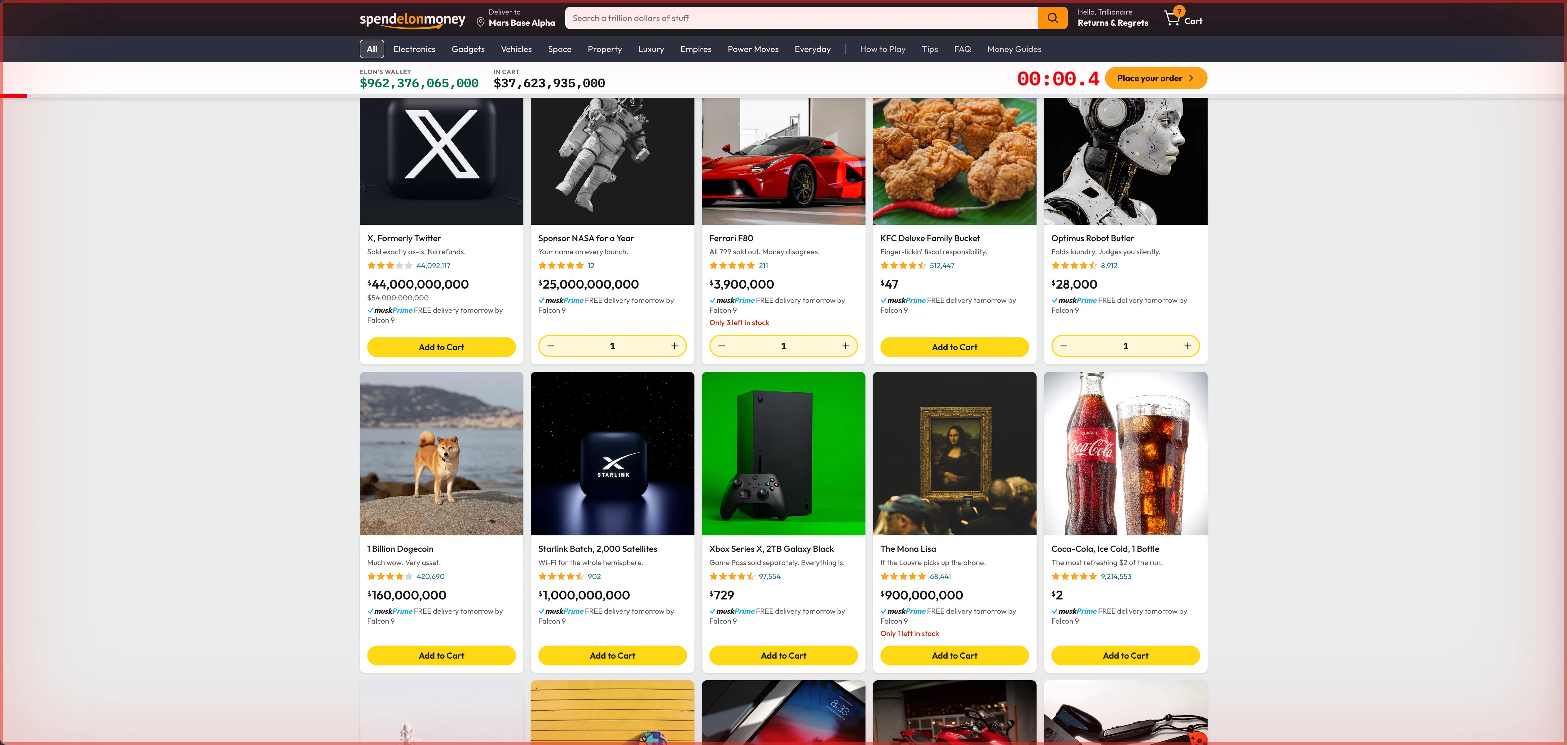 Spend Elon's Money gallery image