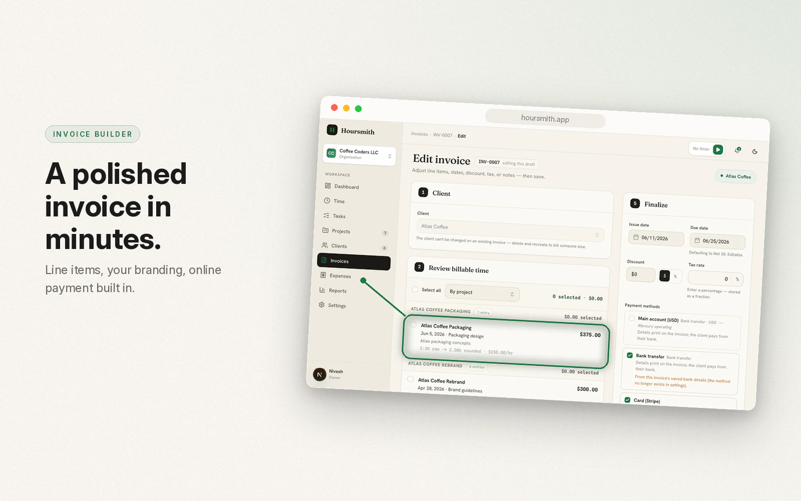 Hoursmith screenshot 8