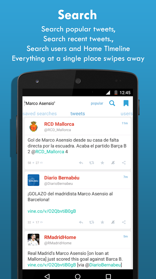 Blaze Twitter App (Android) gallery image
