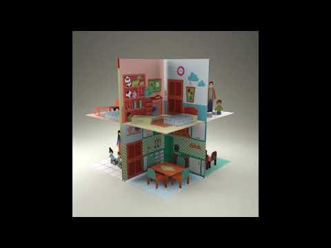 3D Pop-up Fun Dollhouse Book gallery image