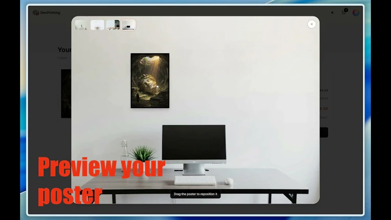 GenPrinting screenshot 1 (video preview)