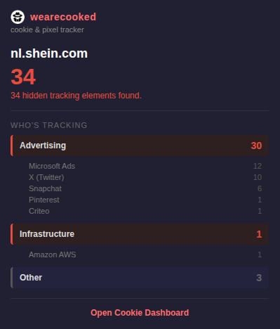 weare____ Privacy Suite - Screenshot 2 showing product features and functionality