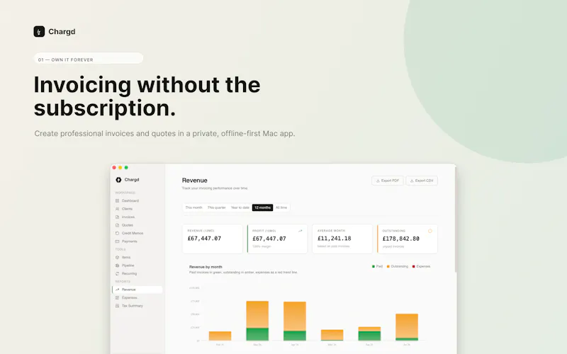 Chargd screenshot 1