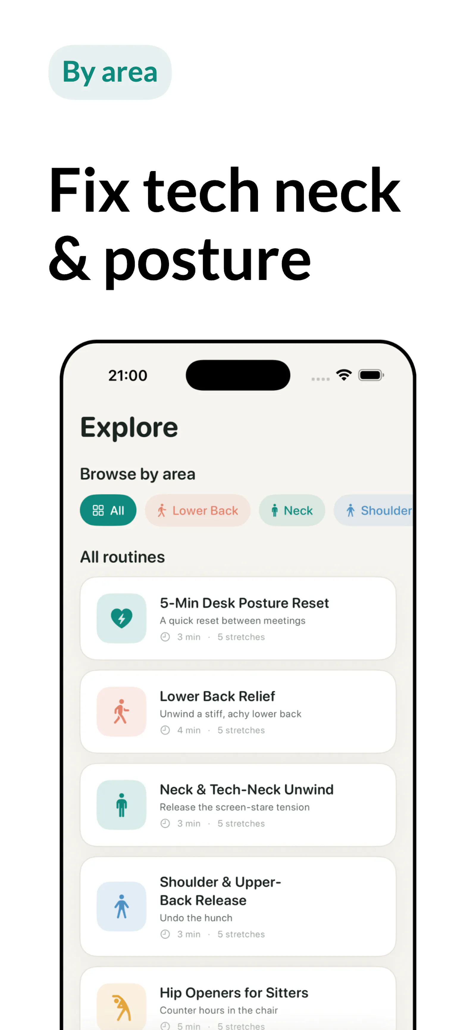 Limbr: Stretching & Posture screenshot 6