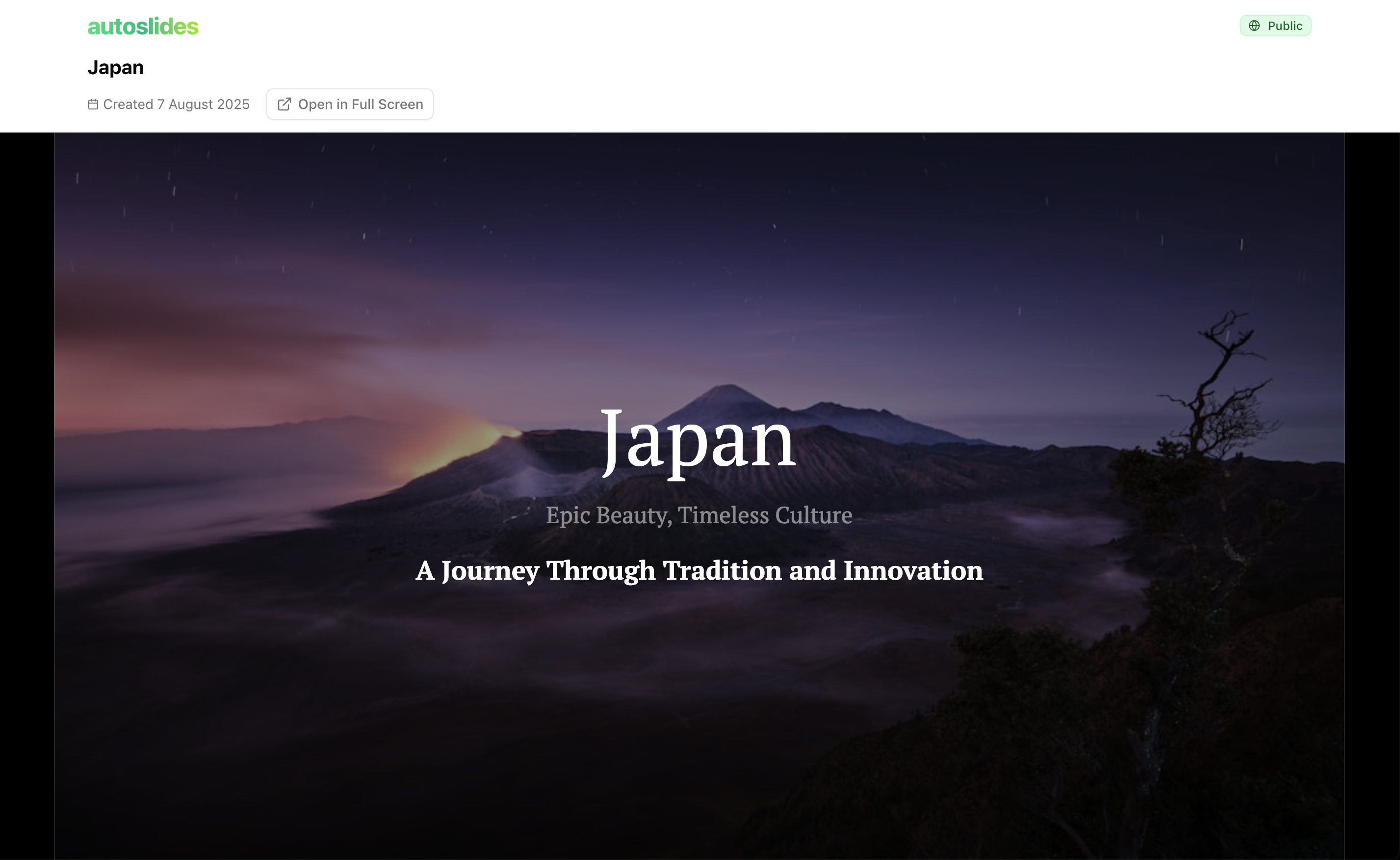 AutoSlides gallery image