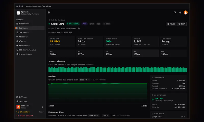 Upclock screenshot 4