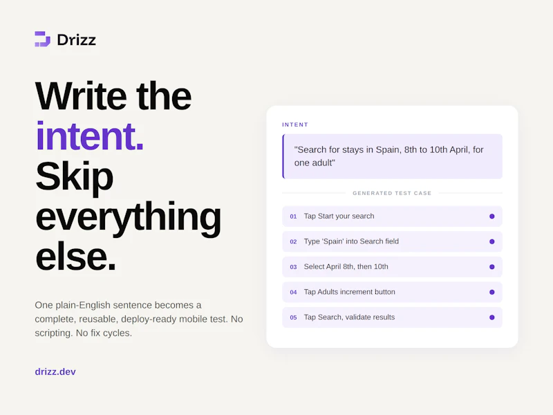 Drizz screenshot 2