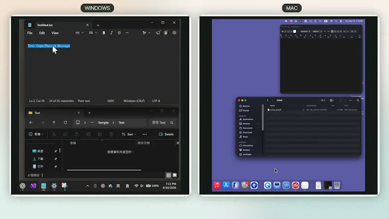 DeskJoin Clipboard screenshot 1 (video preview)