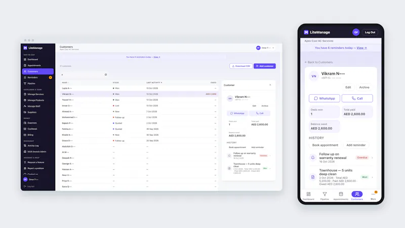 LiteManage screenshot 4