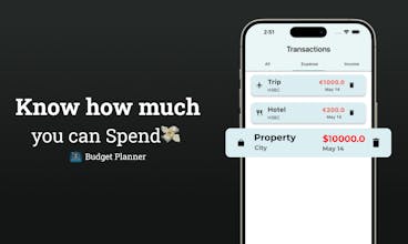 Budget Planner gallery image