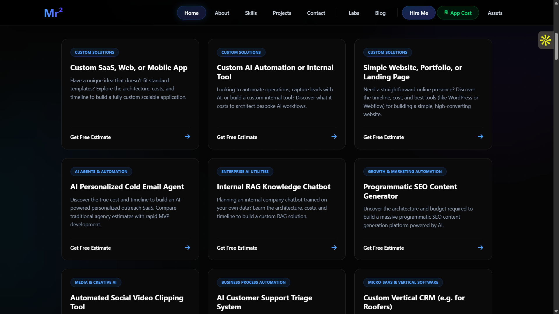 MVP Cost Estimator by Mr² Labs gallery image