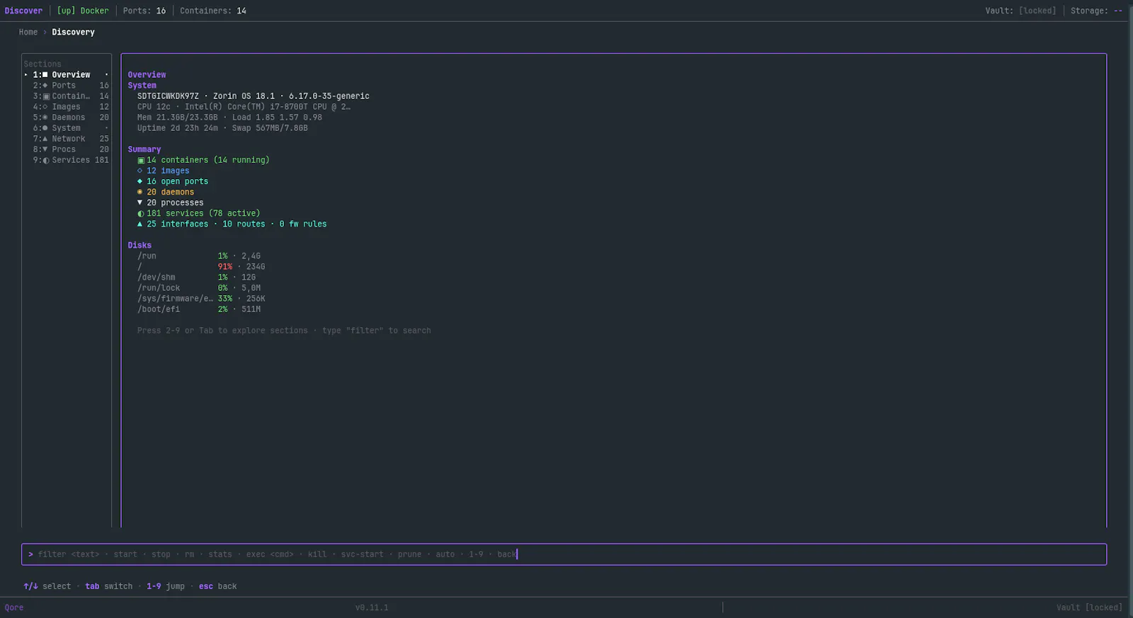 Qore screenshot 3