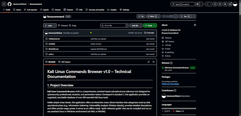 linuxcommand screenshot 1