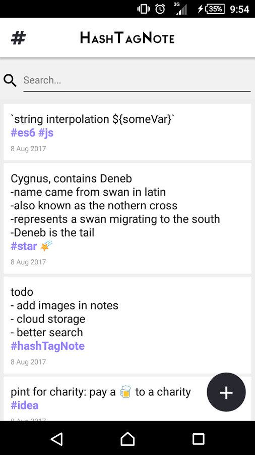 HashTagNote gallery image