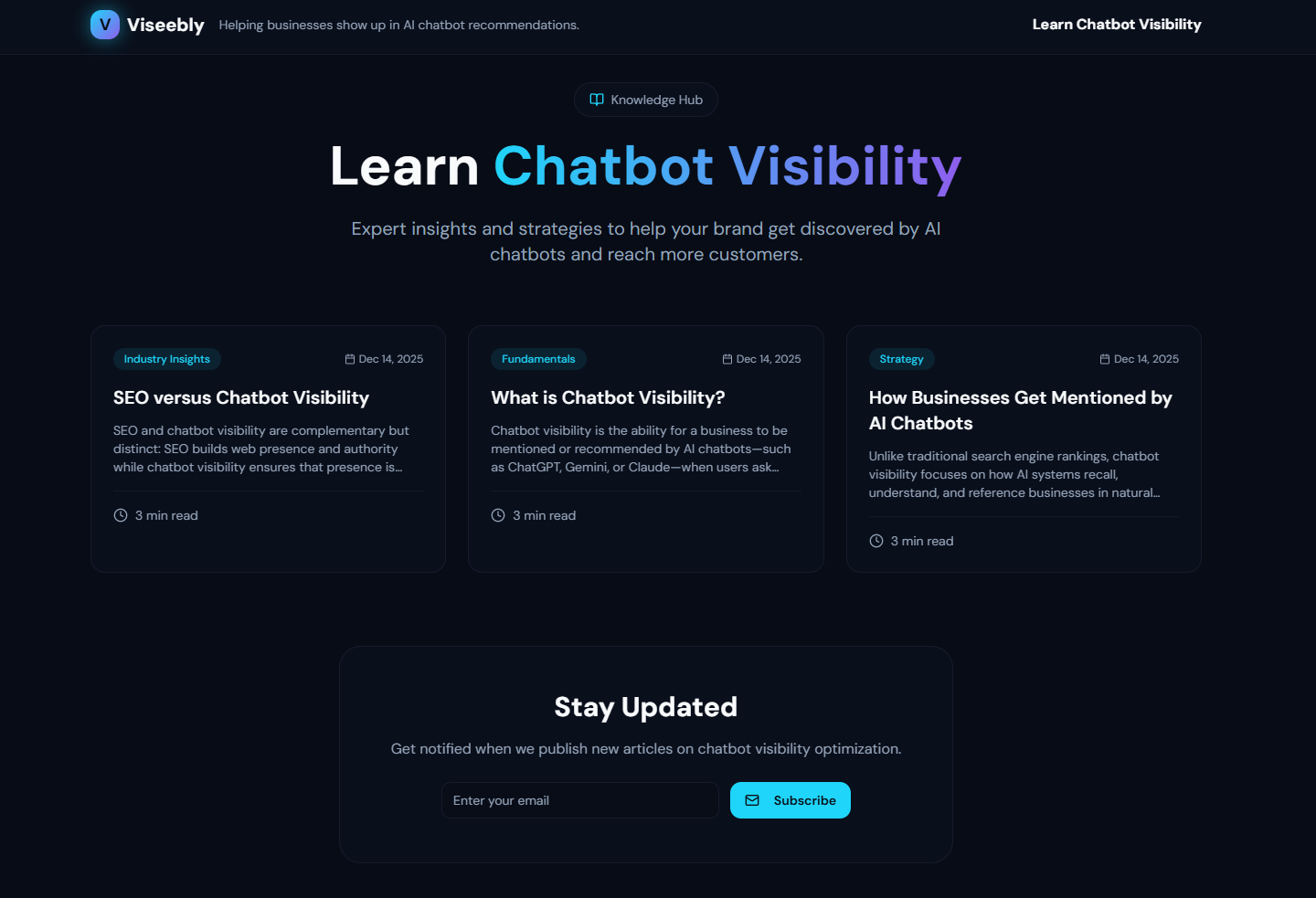 Viseebly - Screenshot 2 showing product features and functionality