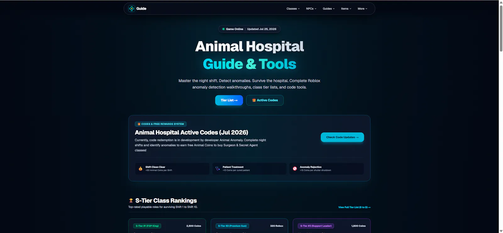 Animal Hospital Guide & Tools screenshot 2