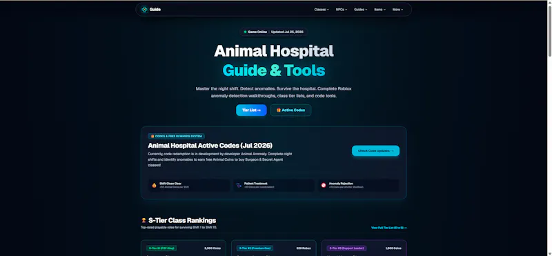 Animal Hospital Guide & Tools screenshot 2