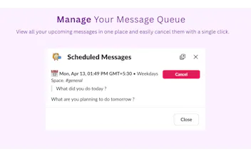 Schedule Message gallery image