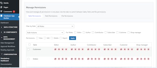 WP Application Builder gallery image