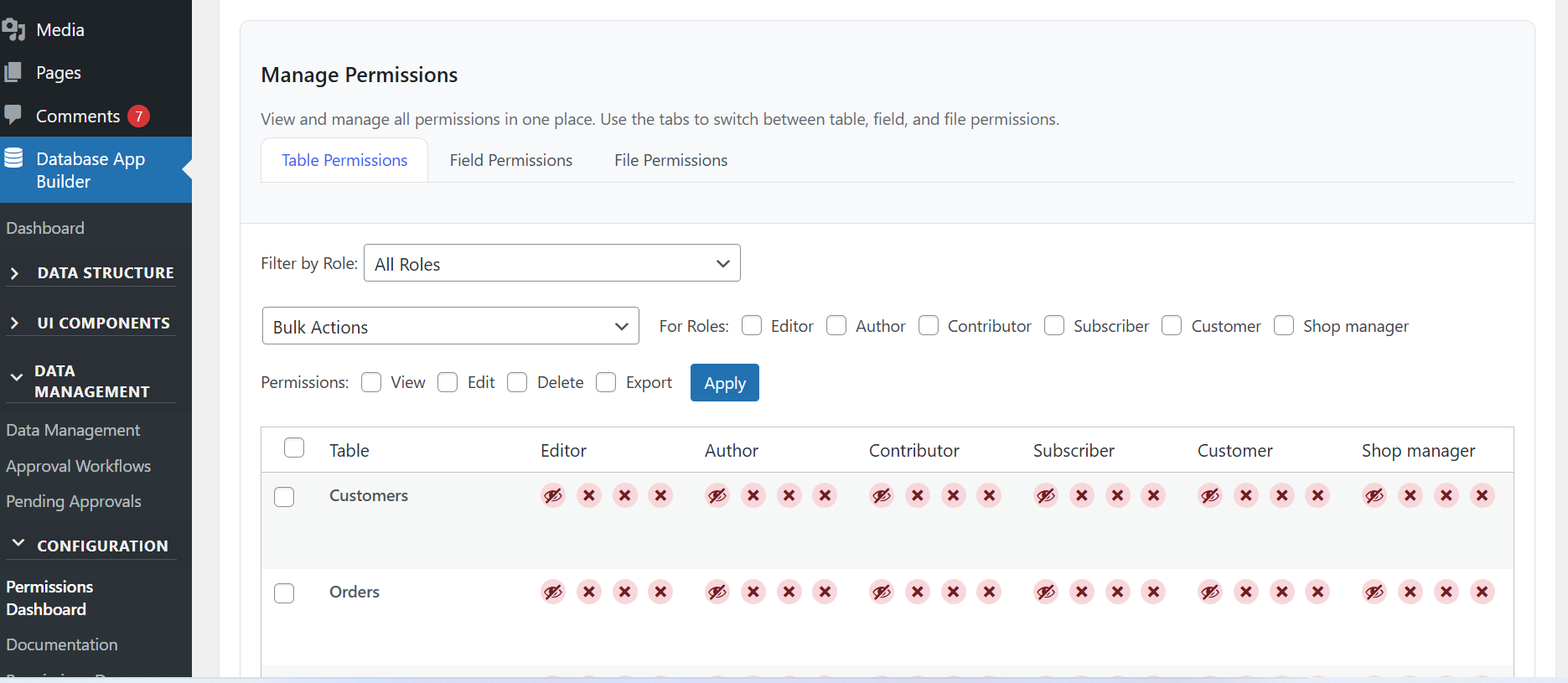 Média Bâteur d'application WP - Créer une application complexe à l'intérieur de WordPress sans codage 13