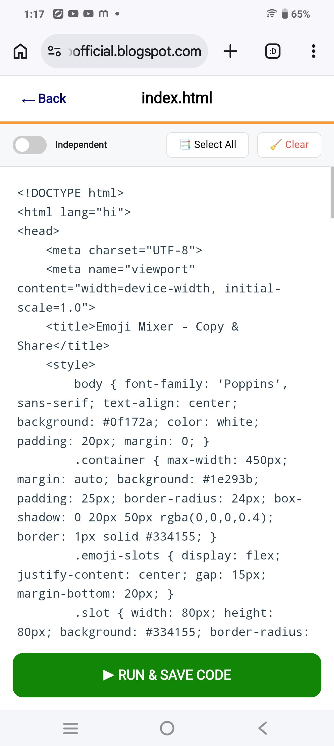 Web Code Studio gallery image