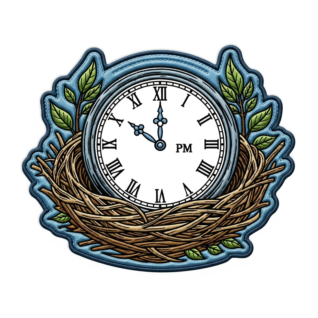 Time Nest - Product Hunt launch logo and brand identity