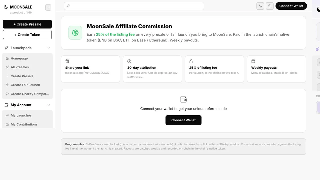 MoonSale Launchpad gallery image
