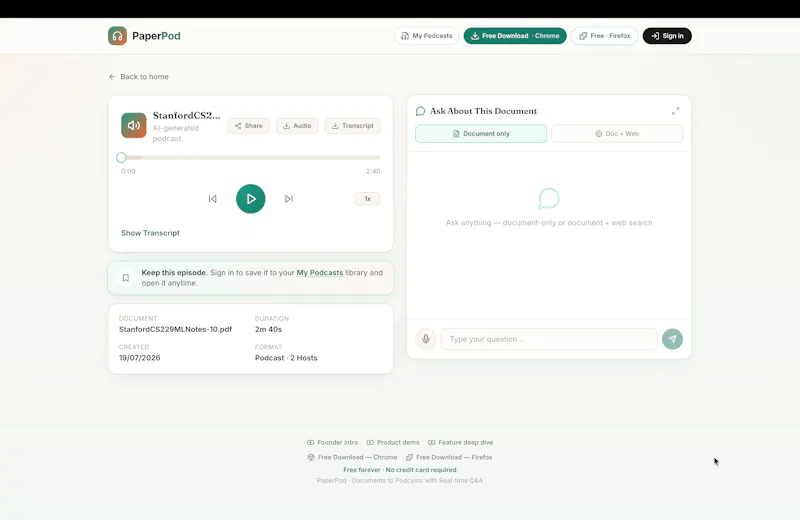 PaperPod screenshot 4
