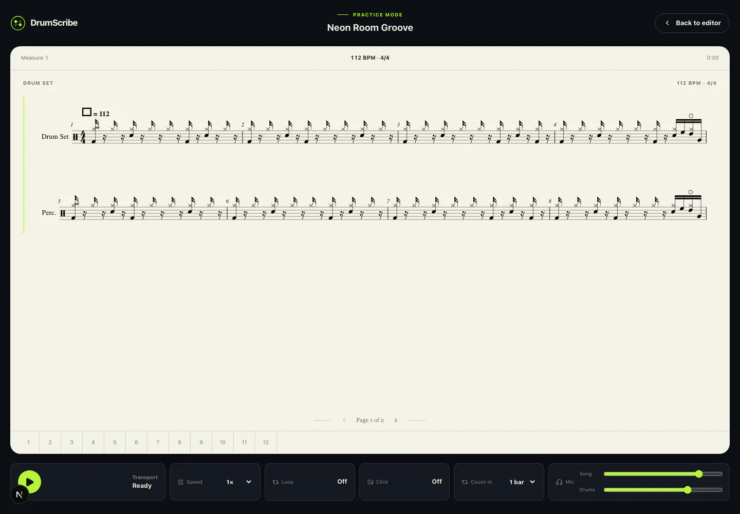 DrumToScore gallery image