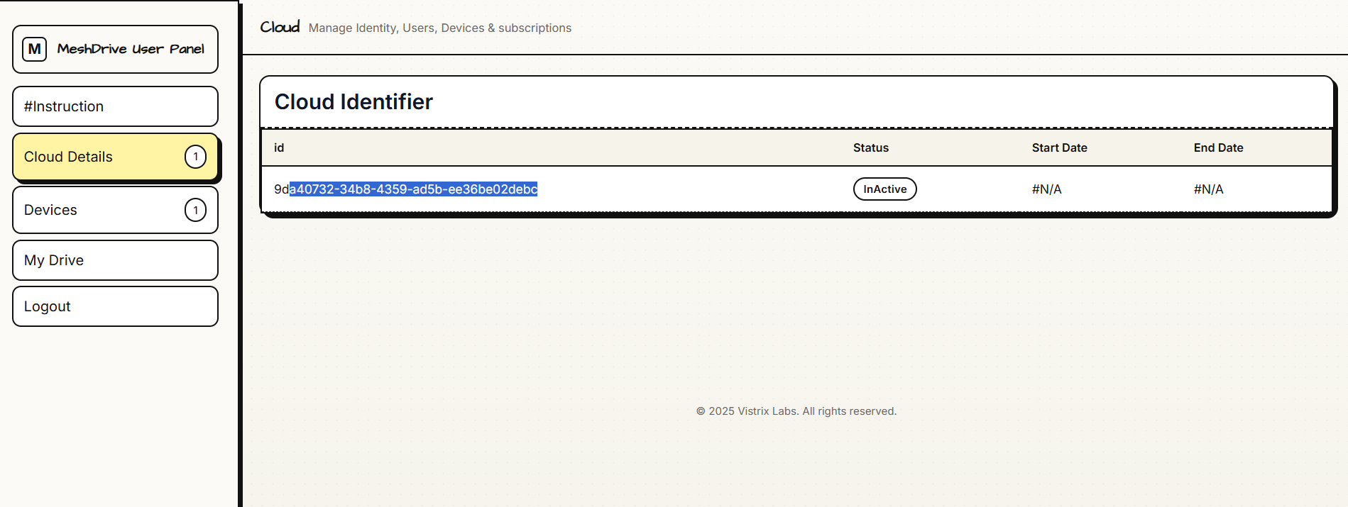 MeshDrive - Main product screenshot demonstrating key features and user interface