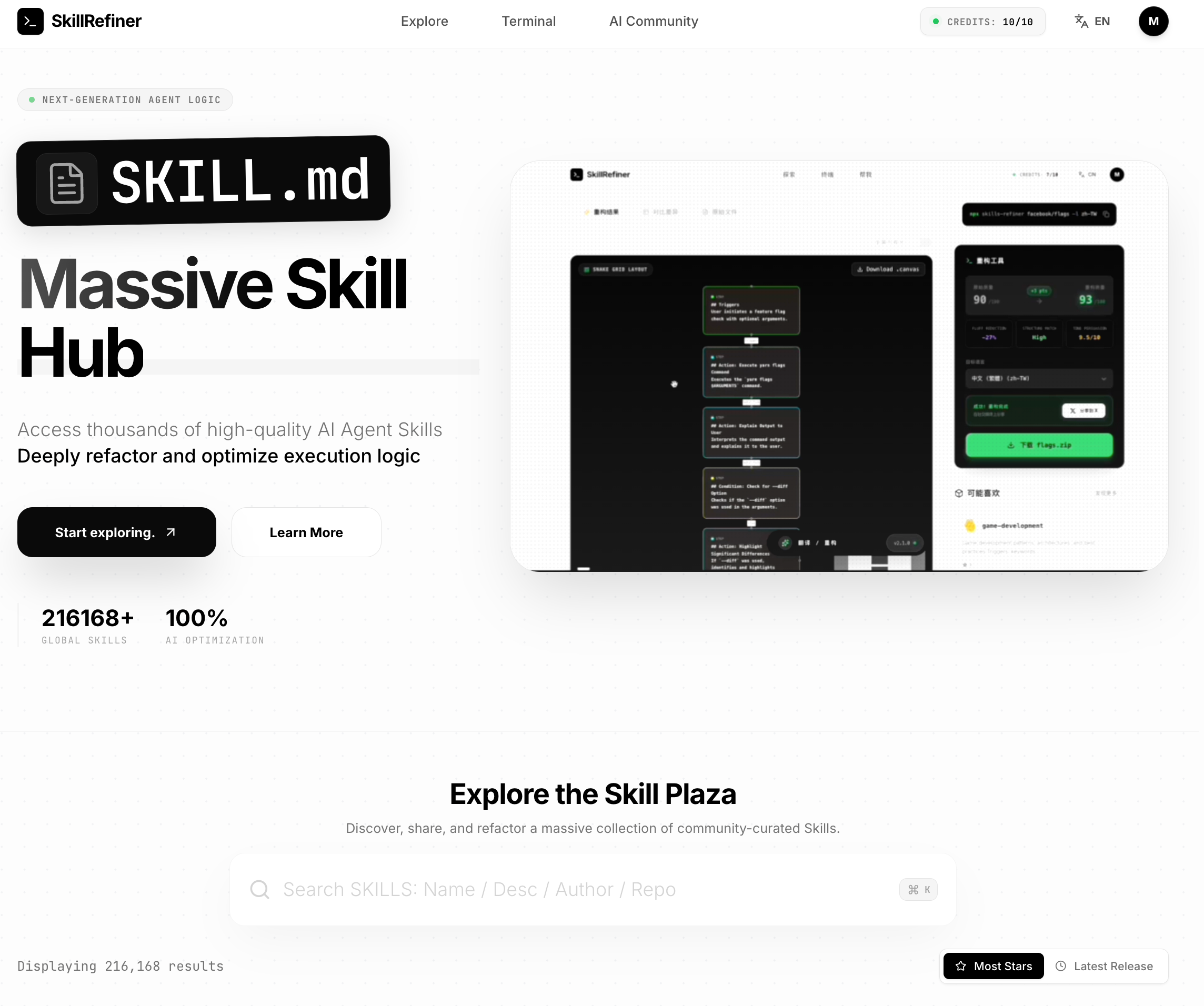 AI Agent Skills Refiner
