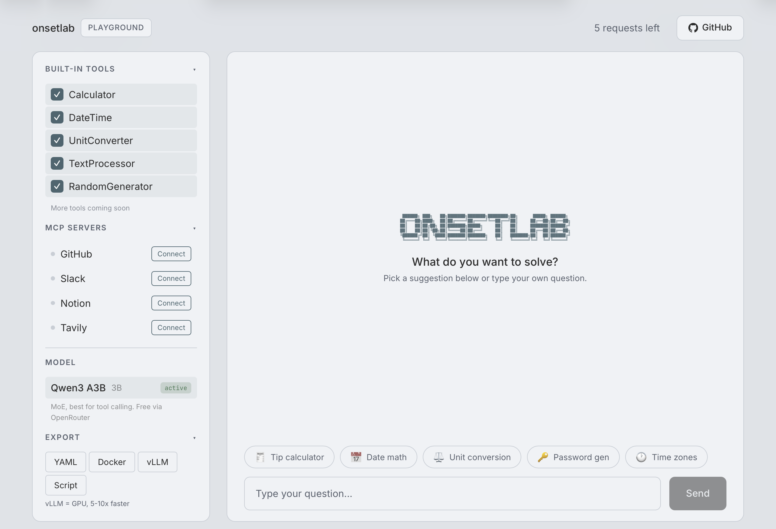 OnsetLab gallery image