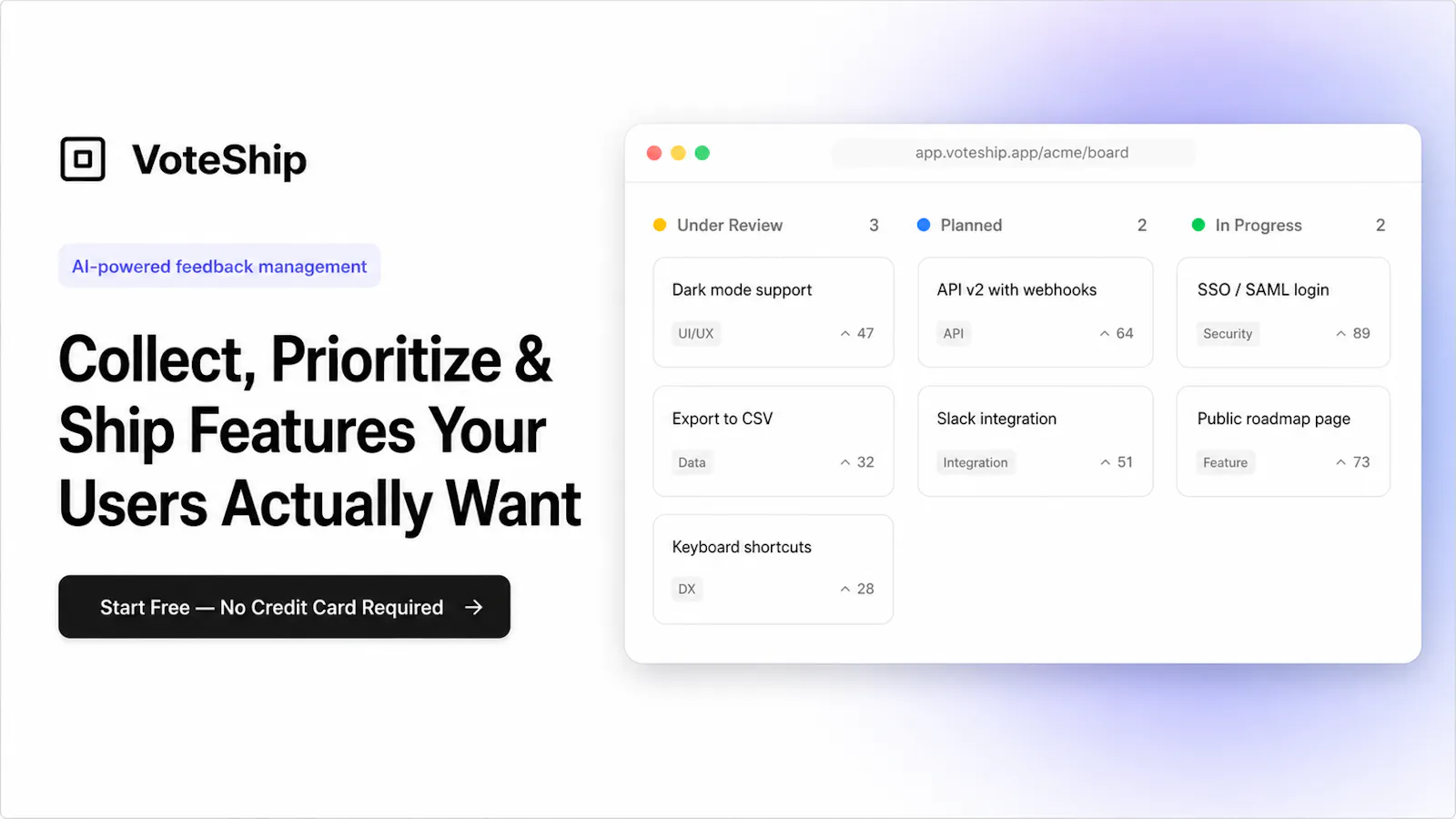 VoteShip screenshot 1
