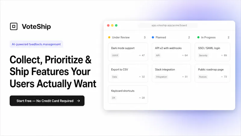 VoteShip screenshot 1