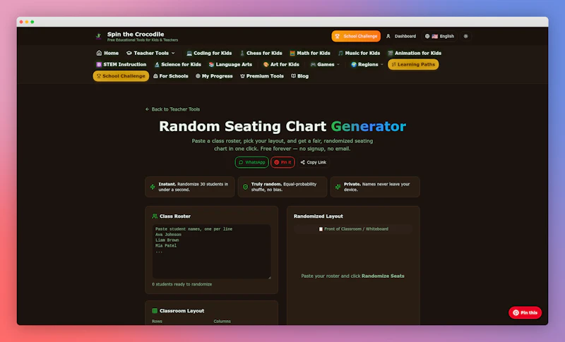 Seating Chart Suite screenshot 10