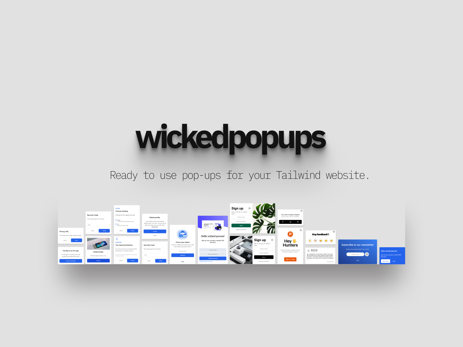 Wicked Popups gallery image