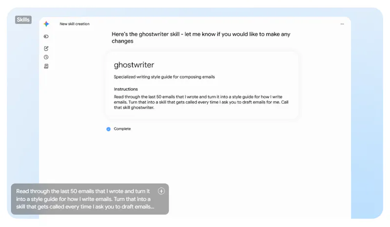 Gemini Spark screenshot 6