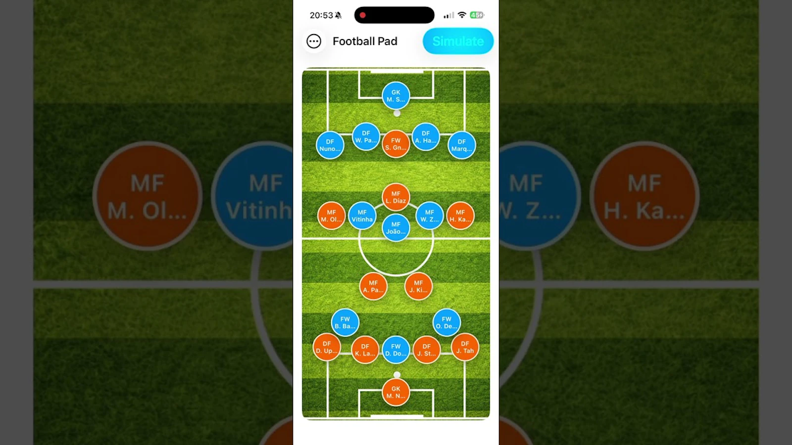 Football Pad screenshot 1 (video preview)