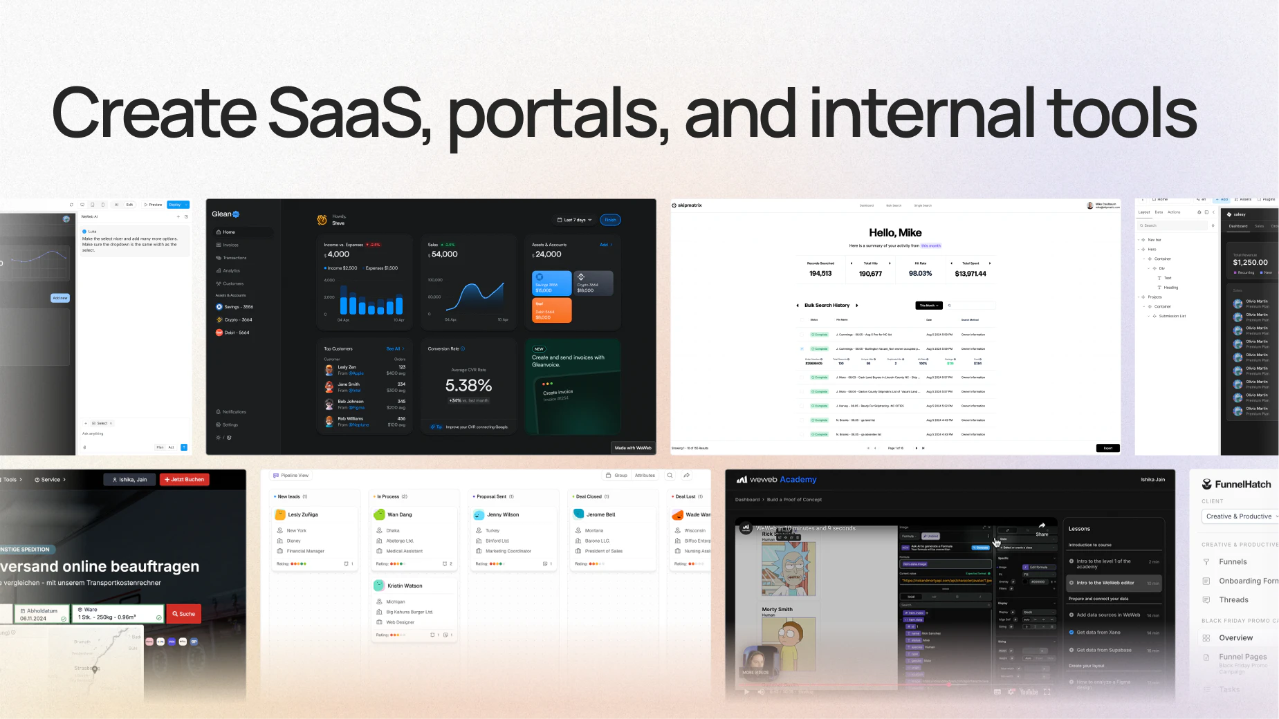 WeWeb 3.0 screenshot 5