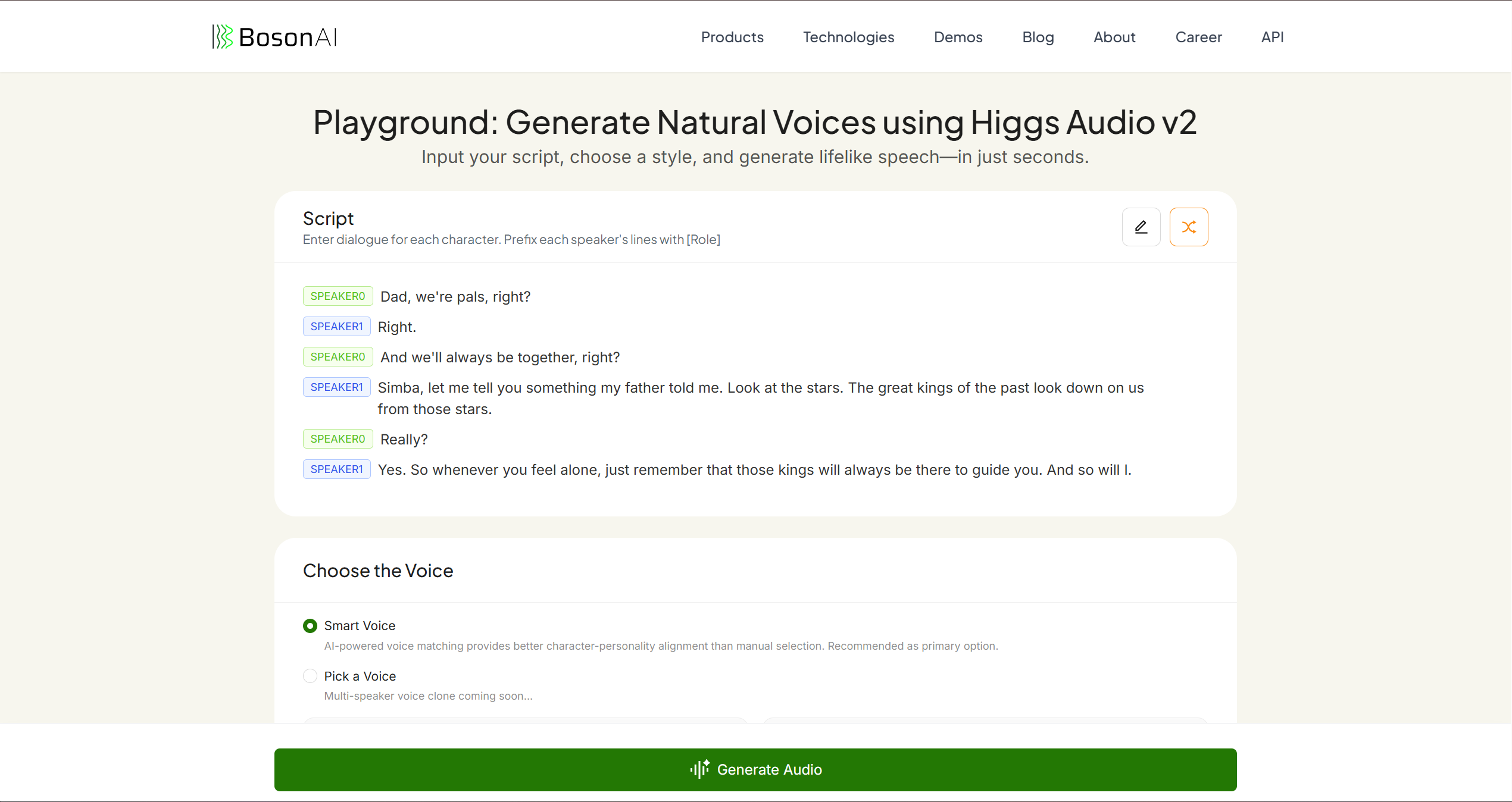Higgs Audio V2 - Levensechte, emotioneel competente stemgeneratie media 3